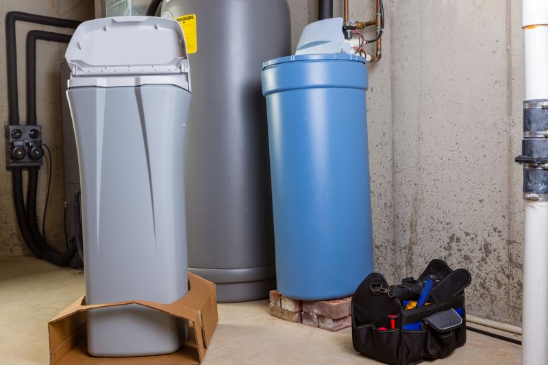 Water Softener System Installation Site